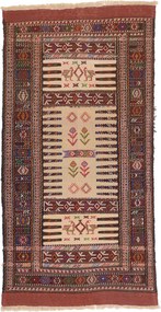 Kilim Tappeto 100x200 (Tacchino) Tessuto A Mano