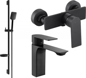 Mexen Alexa DS62 set doccia, nero - 71204DS62-70