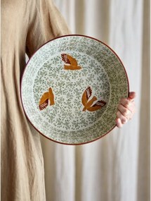 Ciotola verde in ceramica ø 28 cm Hezha – Bloomingville