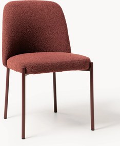 Sedia imbottita in bouclé Felicia