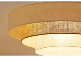 Brilagi-Plafoniera LED DENVER LUNETA LED/12W/230V diametro 60 cm beige/color crema