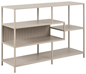 Libreria grigia 114x78x35 cm Seaford - Actona