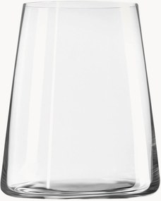 Set di 6 bicchieri in cristallo a forma di cono Power