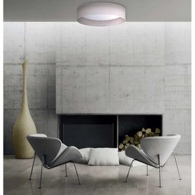 Duolla - Plafoniera LED ROLLER LED/24W/230V diametro 45 cm grigio chiaro