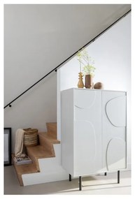 Mobile in legno di pino grigio chiaro 85x135 cm Cadiz - WOOOD