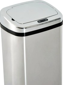 Cestino dei Rifiuti in Acciaio Inox a Infrarossi 50L...
