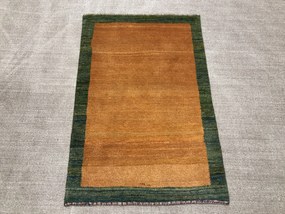 Gabbeh Tappeto 150 x 100 Giallo (Iran) Annodato A Mano