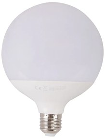 Lampadina Led E27 G120 a globo 18W Bianco freddo 6400K Aigostar