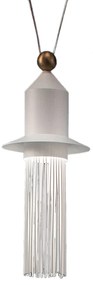 Lampadario Contemporaneo Nappe D15Cm Metallo E Vetro Led 5,4W