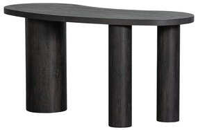 Tavolo consolle marrone scuro con effetto pino 70x150 cm Maan – WOOOD