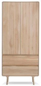 Armadio in rovere 90x200 cm Fawn - Gazzda