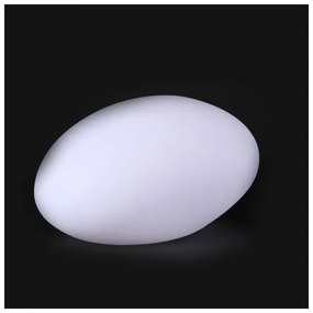 Lampada Led RGBW Luminosa Con Forma di Pietra Roccia Stone Light Grande Ricaricabile Telecomando Incluso IP67 33X25X17cm SKU-40171