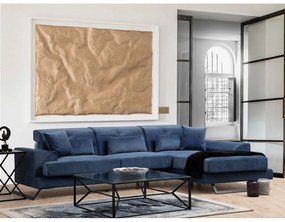Divano angolare blu (angolo destro) Frido - Balcab Home