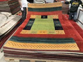 Gashguli Tappeto persiano 170x290 Verde (Iran) Annodato A Mano