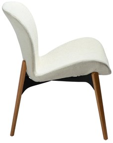 Poltrona crema in tessuto bouclé Paragon - DAN-FORM Denmark