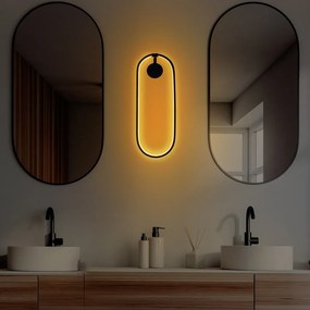 Lampada da parete a LED nera Can - Opviq lights