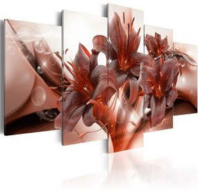 Quadro Heat of Passion  Colore Marrone, Dimensioni e Misure 200x100