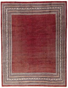 Mir Tappeto 280 x 370 Rosso (Iran) Annodato A Mano