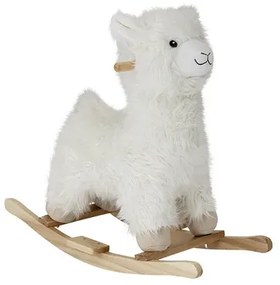 Kinto Rocking Toy Lama White - Bloomingville