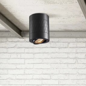 Luce Spot RUBIN 1xGU10/10W/230V nero