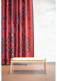 Panchina in colore bianco e naturale Klupa - Gazzda