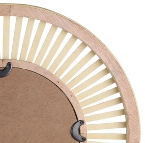 Eglo 425037 - Specchio da parete MITSUKE diam. 40 cm bambù