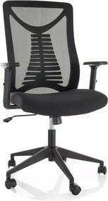 Sedia da ufficio Q-330R nera – 62x48x103 cm