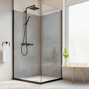 Piastrella adesiva Irial Lux grigio 60 x 220 cm, spessore 1.2 mm