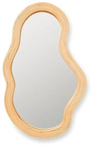 ferm LIVING - Pond Mirror Medium Rattan Natural ferm LIVING