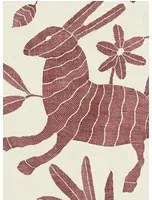 Lewis & Wood Carta da parati Otomi - Rosy