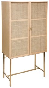 Credenza natura Rayo L 80 x P 41.7 x H 165.3 cm