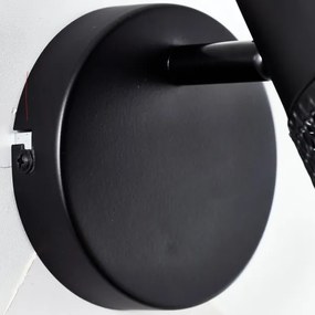 Brilliant - Faretto da parete KAMOLO 1xE27/40W/230V nero