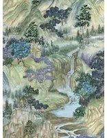Cole & Son Tapete Mountainscape - Nocturnal