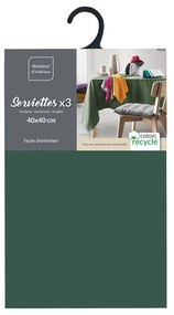 Set di tovaglioli 3 pz 40x40 cm Mistral – douceur d'intérieur