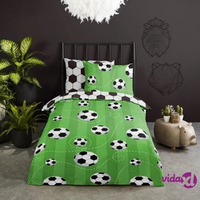Good Morning Copripiumino per Bambini Soccer 140x200/220 cm