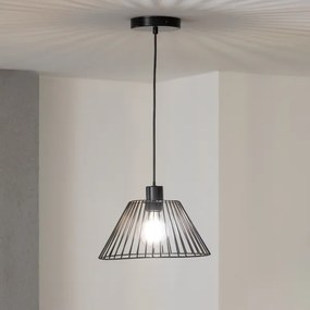 Brilagi - Lampadario LED a sospensione su cavo CERIA WIRE, 1xE27/40W/230V, Ø 30 cm, nero