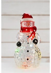 Markslöjd 706045 - Decorazione natalizia a LED HENRY LED/0,06W/3xAAA pupazzo di neve