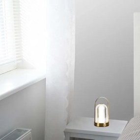 Lampada da tavolo LED dimmerabile LED/1W/5V 3000-6000K 1800 mAh oro