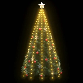 Rete di Luci per Albero di Natale con 250 LED 250 cm