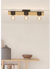 Eglo 43901 - Plafoniera BAILRIGG 3xE27/40W/230V