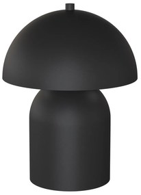 Lampada Da Tavolo Moderna Hera Acciaio Nero 2 Luci G9 Ip20