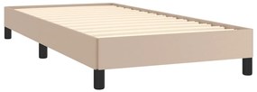 Giroletto cappuccino 90x200 cm in similpelle