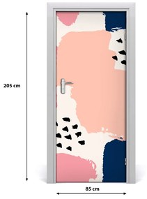 Poster adesivo per porta Background astratto 85x205 cm