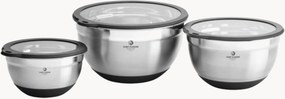 Set di 3 ciotole con coperchi in vetro Holden