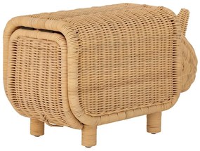 Sgabello per bambini in rattan Soffe - Bloomingville Mini