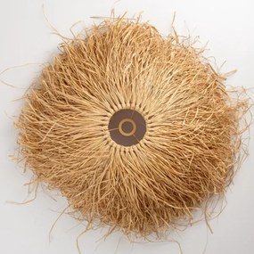 Brilagi - Lampadario LED a cavo CERIA BOHO 1xE27/40W/230V Ø 60 cm in rafia