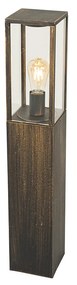 Lampada da terra per esterni vintage oro antico 80 cm IP44 - Charlois