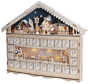 Brilagi - Calendario dell'Avvento a LED LED/2xAA pino