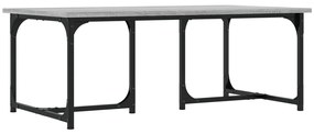 Tavolino da salotto grigio sonoma 90x50x35 cm legno multistrato