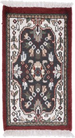 Agra Tappeto orientale 60x30 (Indian) Annodato A Mano